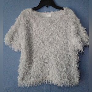 ZARA fluffy women's shirt size 11-12